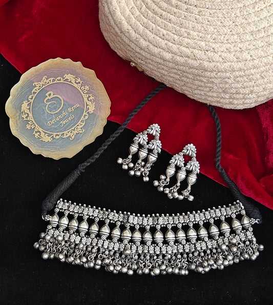 Alankar Tribal Chokar Necklace Set