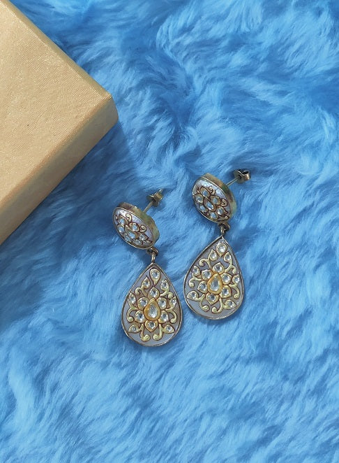 Pearl Pear Drop Earrings