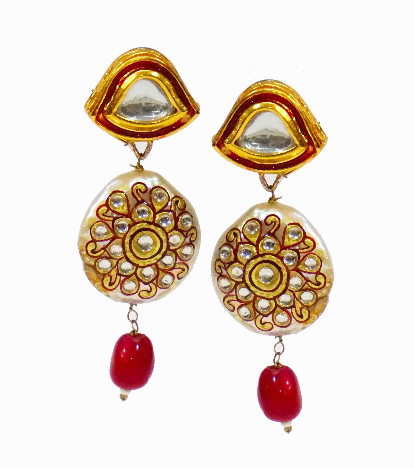 Pearl Red Paing Dangler
