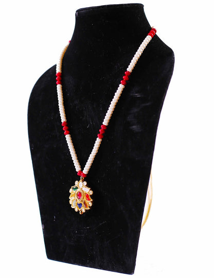 Navratna Pearl Necklace