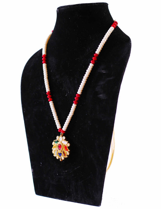 Navratna Pearl Necklace