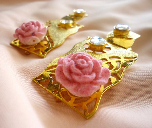 Aari Flowers Earring
