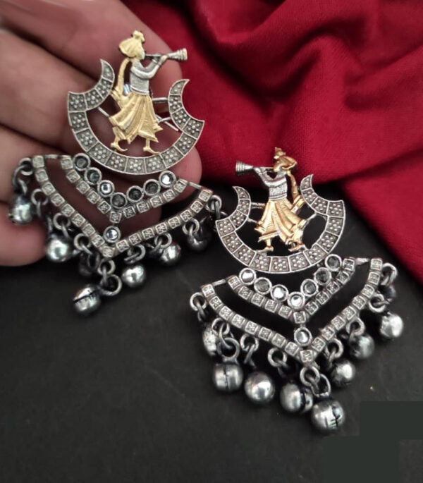Alankar Chand Suraj Shehnai Earring