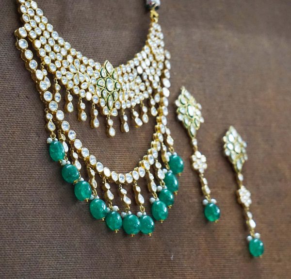Green Line Bridal Set