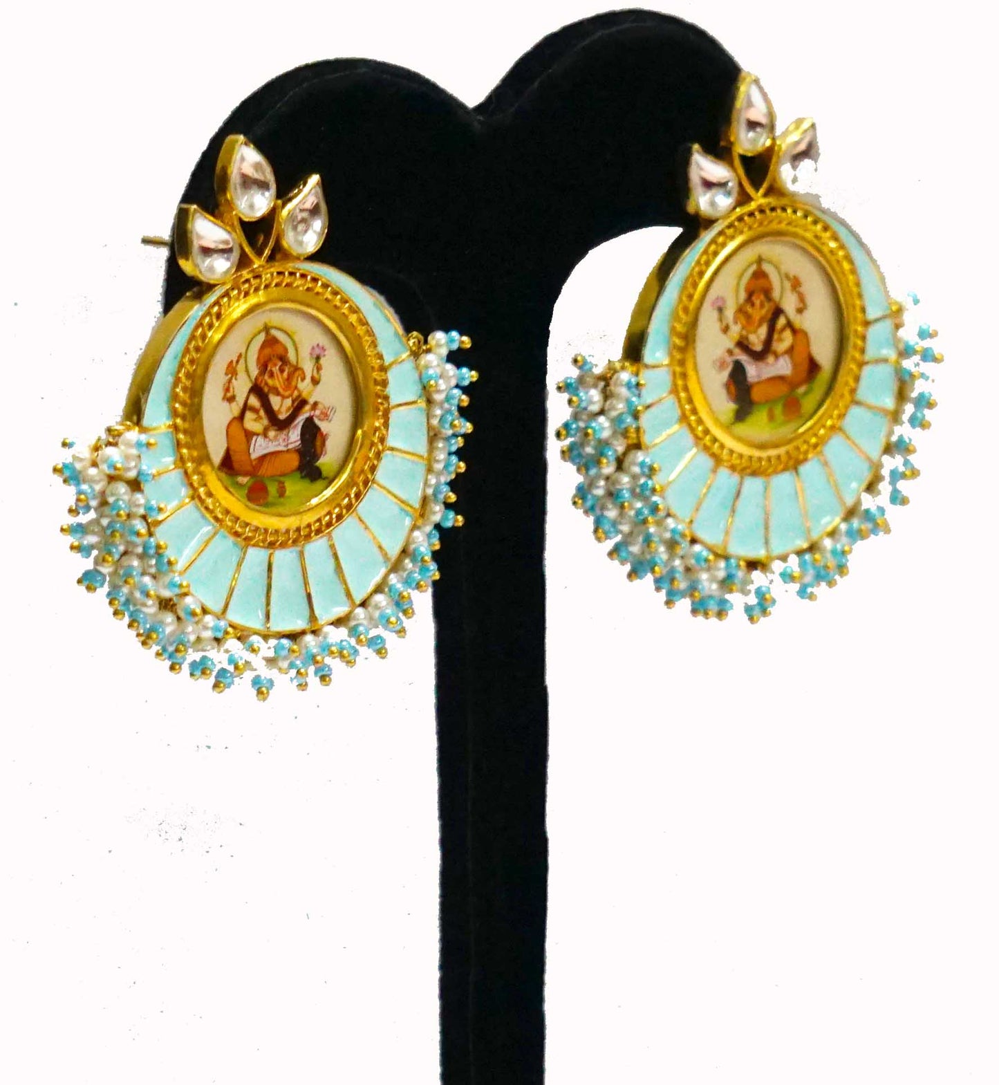 Chitrakari Ganeshji Chandbali