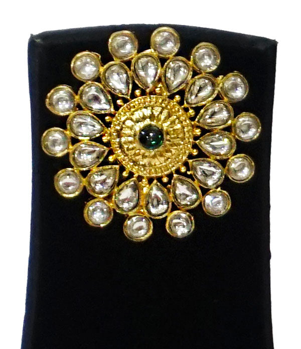 Alankar Flower Kundan Set