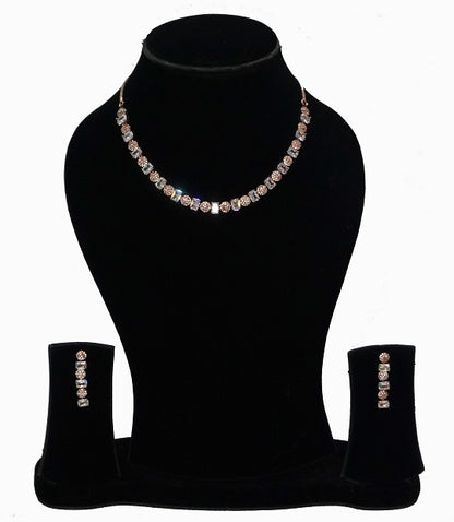 Alankar CZ Necklace Set