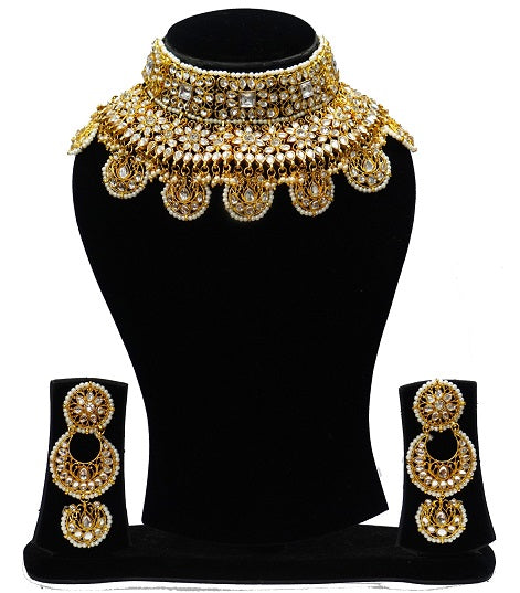 Alankar Bridal White Set