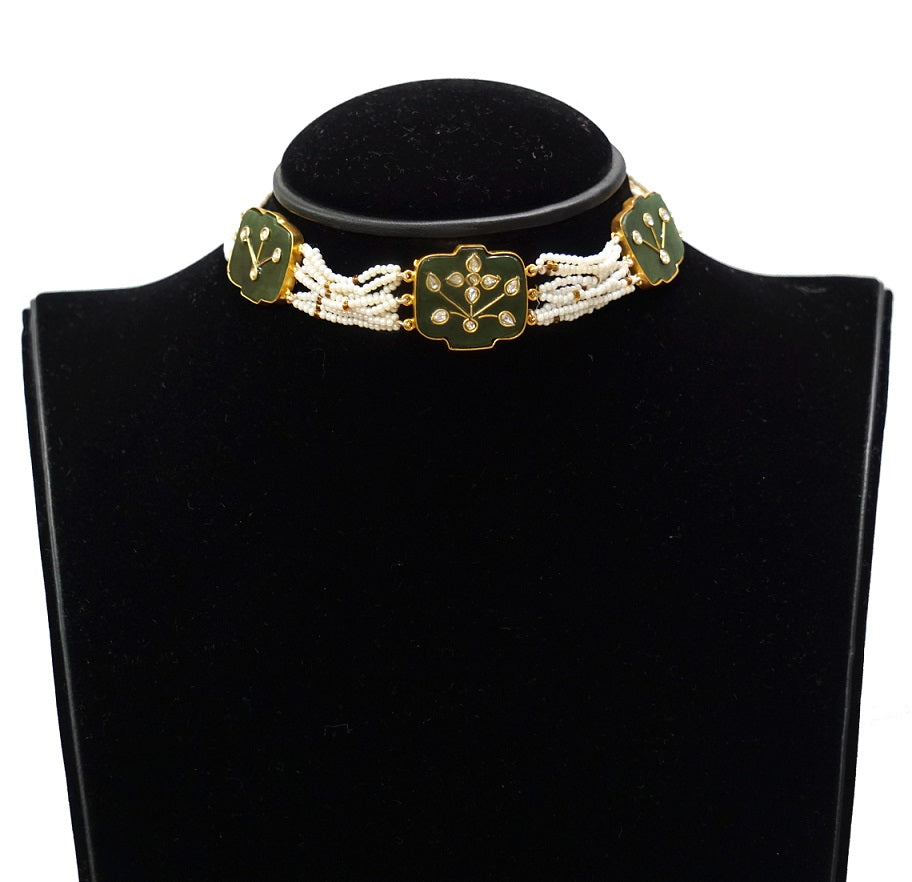 Jade Inlay Chokar