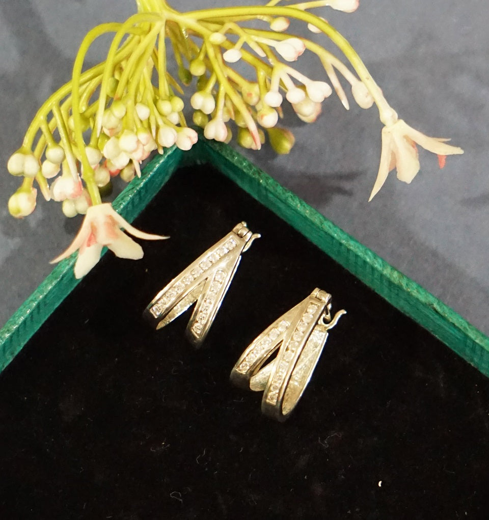 Silver Dangler Earrings