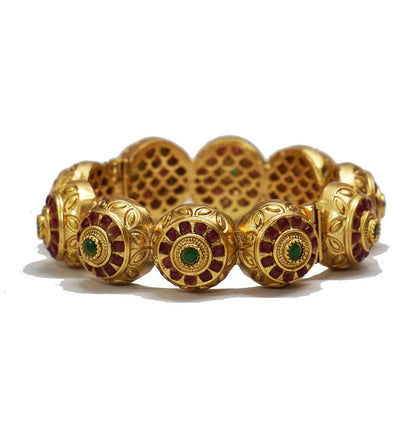 Alankar Golden Bangle Set