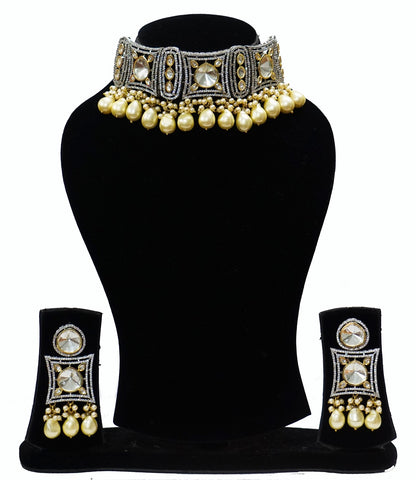 Alankar Victorian Chokar Necklace Set