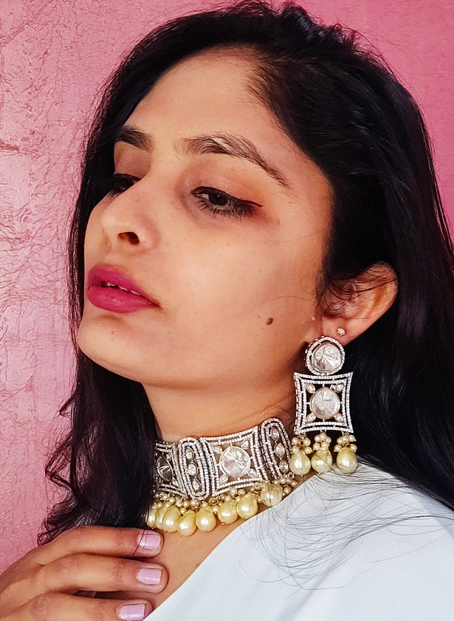Alankar Victorian Chokar Necklace Set