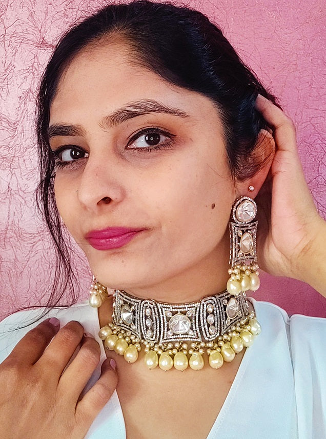 Alankar Victorian Chokar Necklace Set