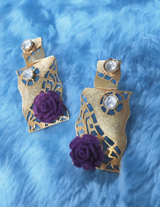 Aari Flowers Earring