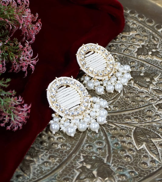 Alankar Pearl Stud