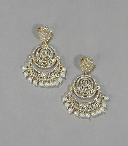 Alankar Kundan Chandbali Earring