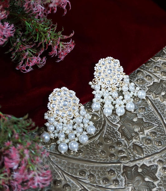 Alankar Kundan Stud Earring