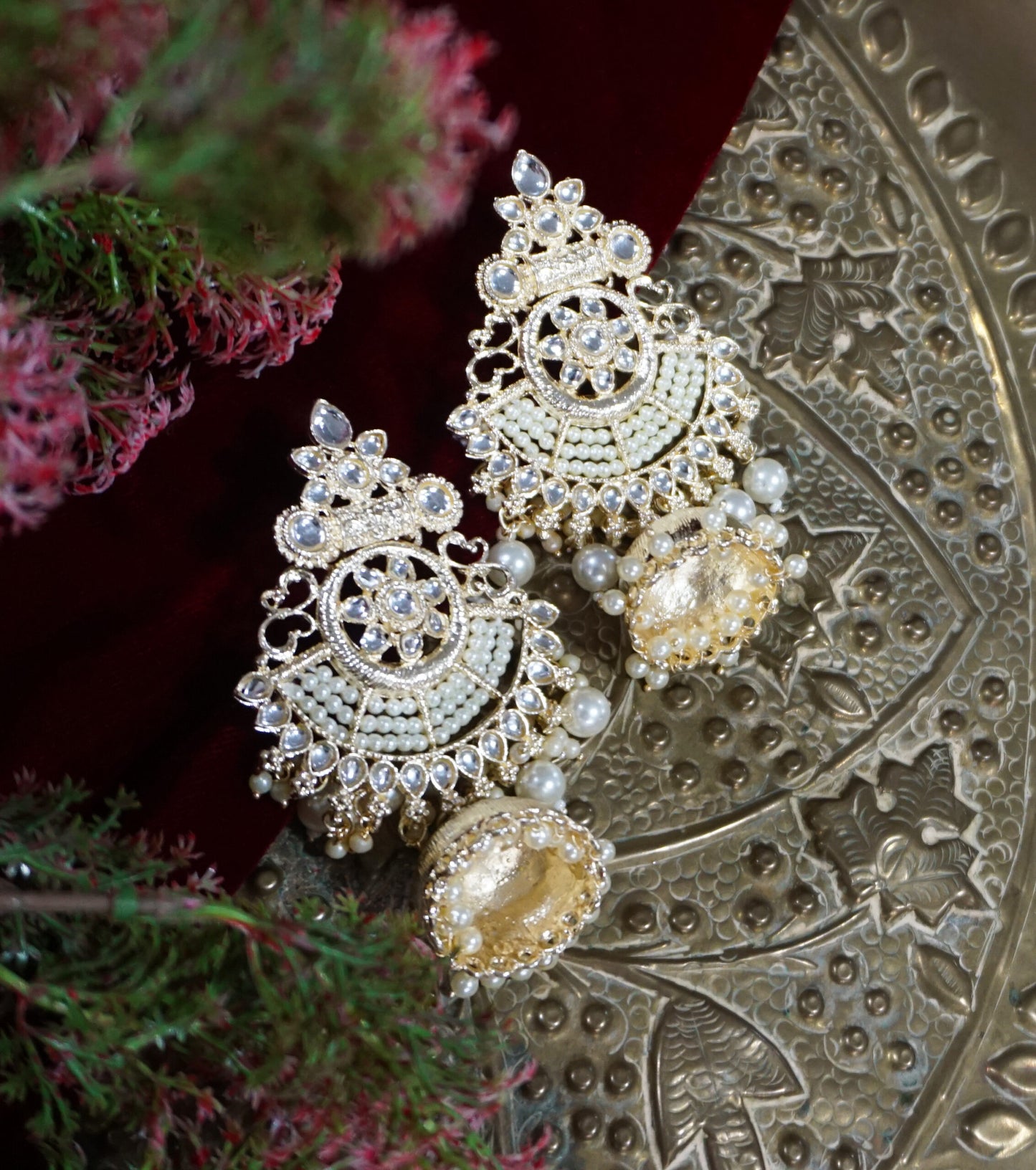 Alankar Kundan Designer Dangler