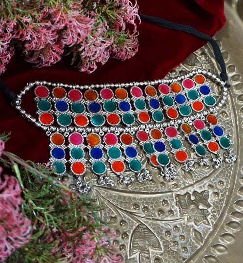 Alankar Tribal Color Necklace