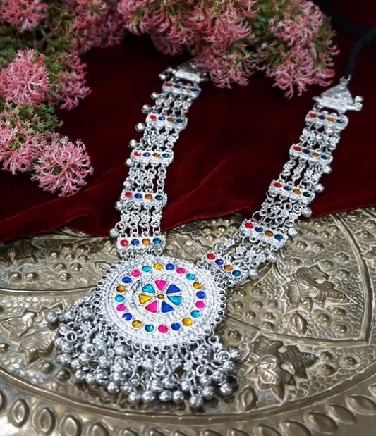 Alankar Tribal Round Necklace