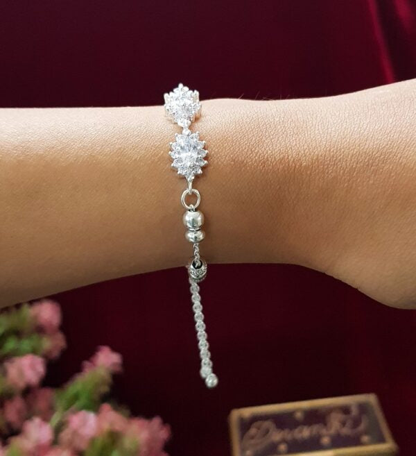Diamond Silver Bracelet