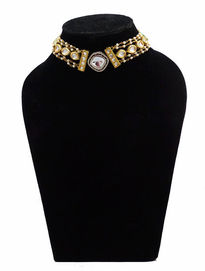 Alankar Polki Chokar Necklace