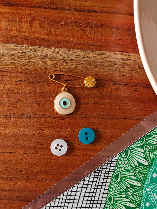 Evil Eye Kids Brooch Pin