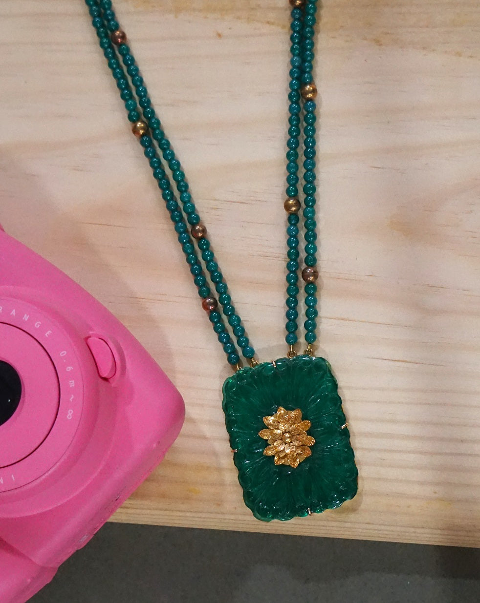 Gold Flower Necklace