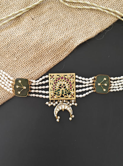 Aari Jade Square Chokar