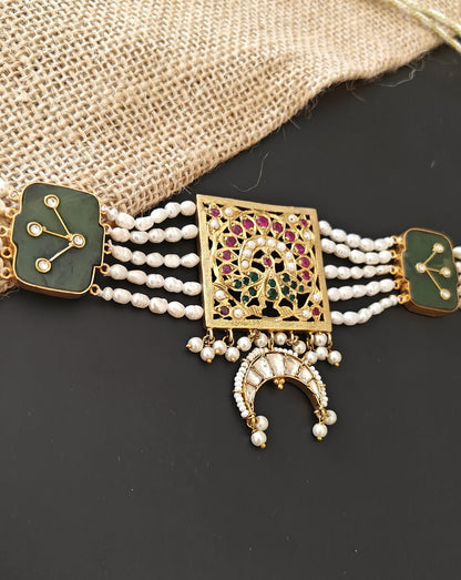 Aari Jade Square Chokar
