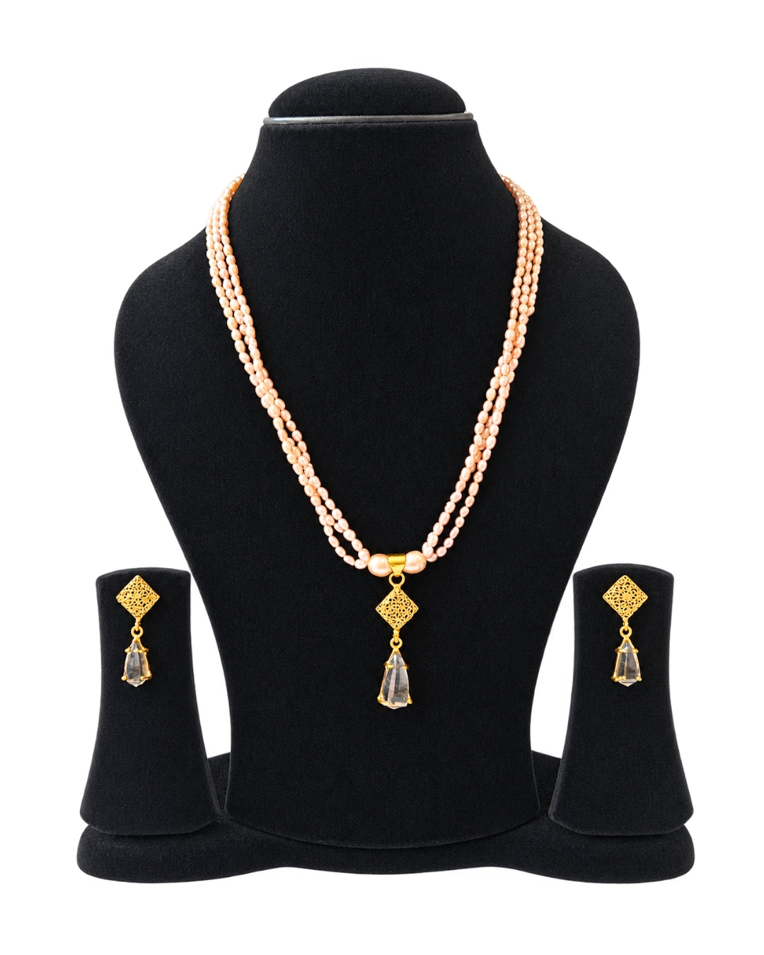 Alankar Filigree Claw Necklace Set