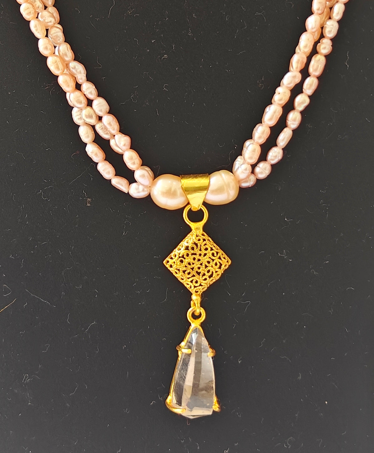 Alankar Filigree Claw Necklace Set
