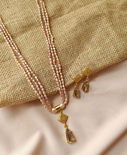Alankar Filigree Claw Necklace Set