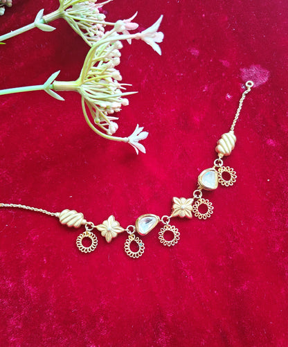 Alankar Kundan Charms Bracelet
