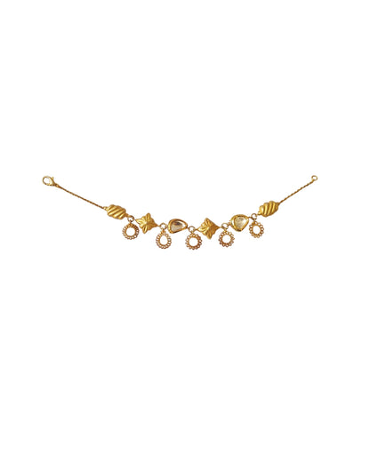 Alankar Kundan Charms Bracelet