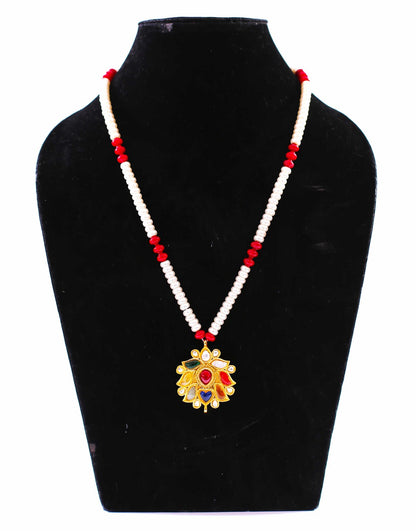 Navratna Pearl Necklace