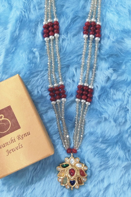 Navratna Citrine Necklace