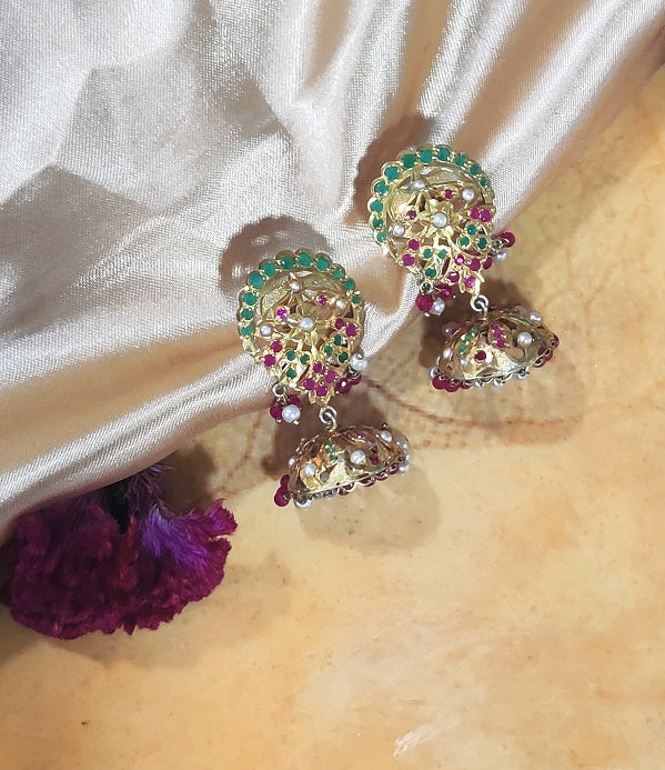 Pear Aari Jhumka