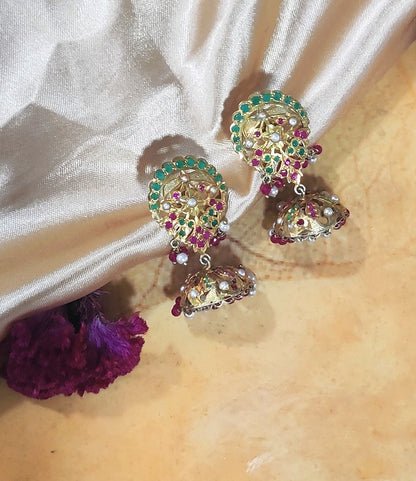 Pear Aari Jhumka