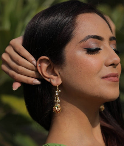 Bridal Aari Drop Earring