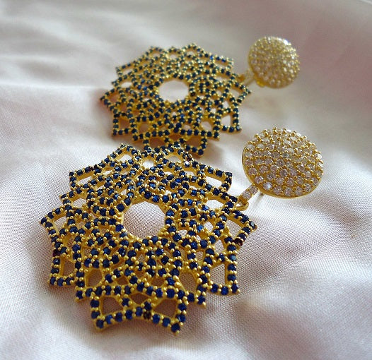 Flower Top Earings