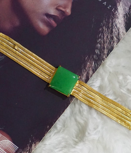 Green Stone Bracelet