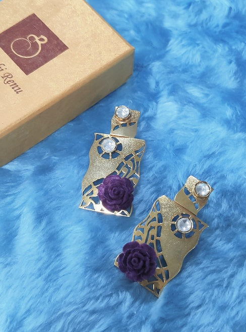 Aari Flowers Earring