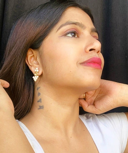 Pearl Designer Drop Earring