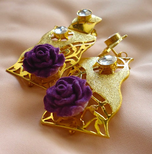 Aari Flowers Earring