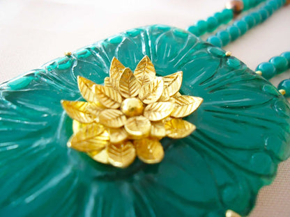 Gold Flower Necklace