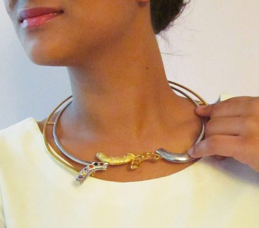 Double Shade Necklace