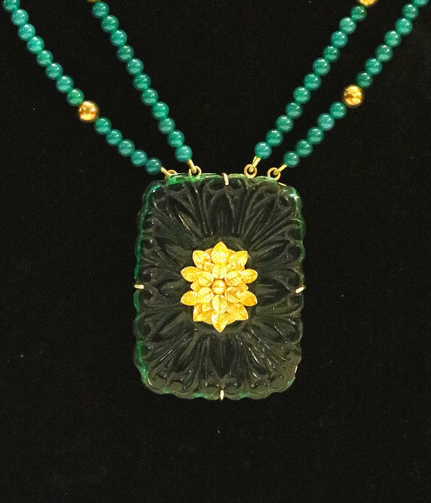 Gold Flower Necklace