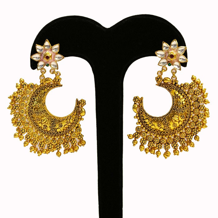 Pink City Temple Art Danglers